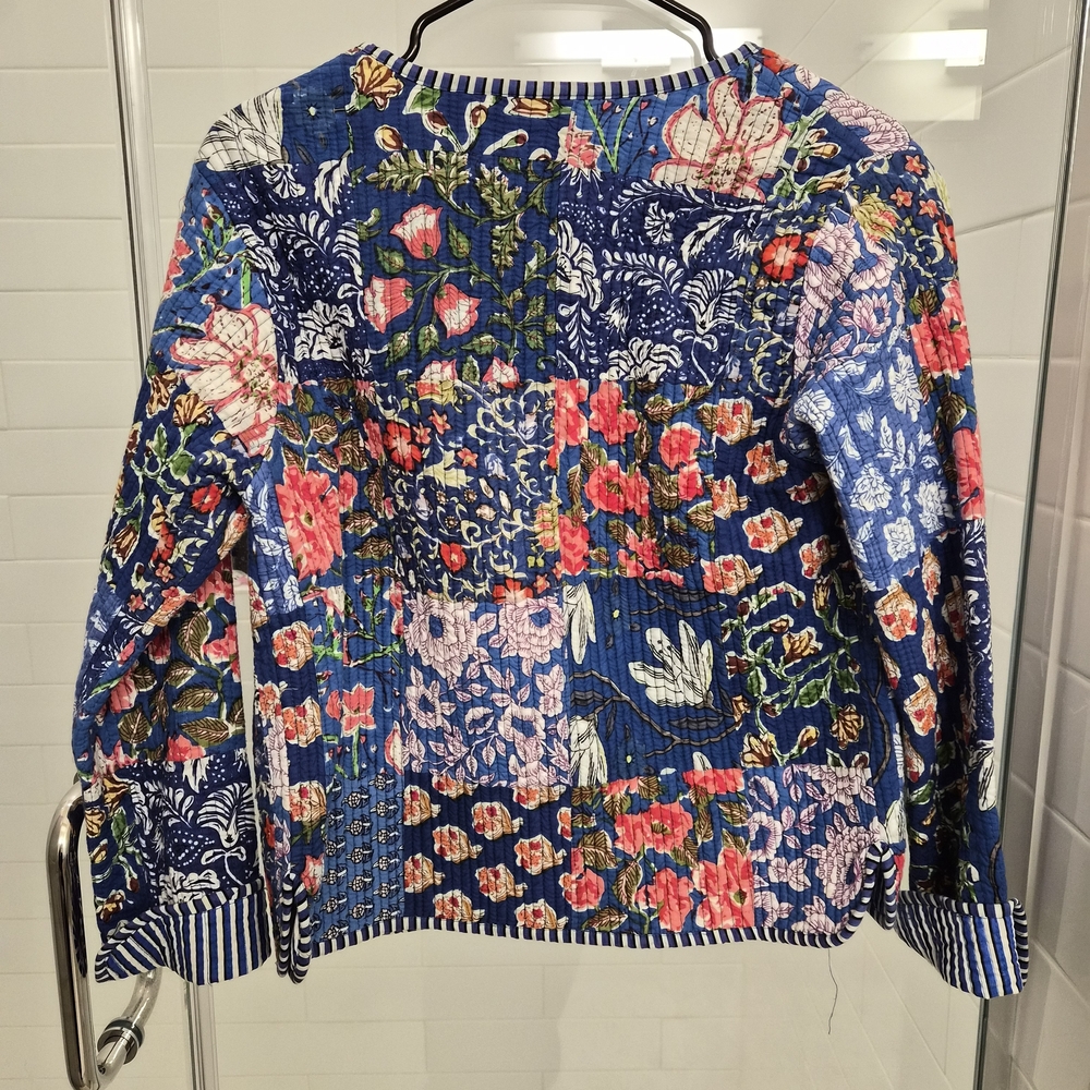Floral Patchwork Jacket - image 2